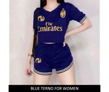 Blue Terno For Women